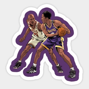 BASKETBALLART - LITTLE BROTHER GOAT Sticker